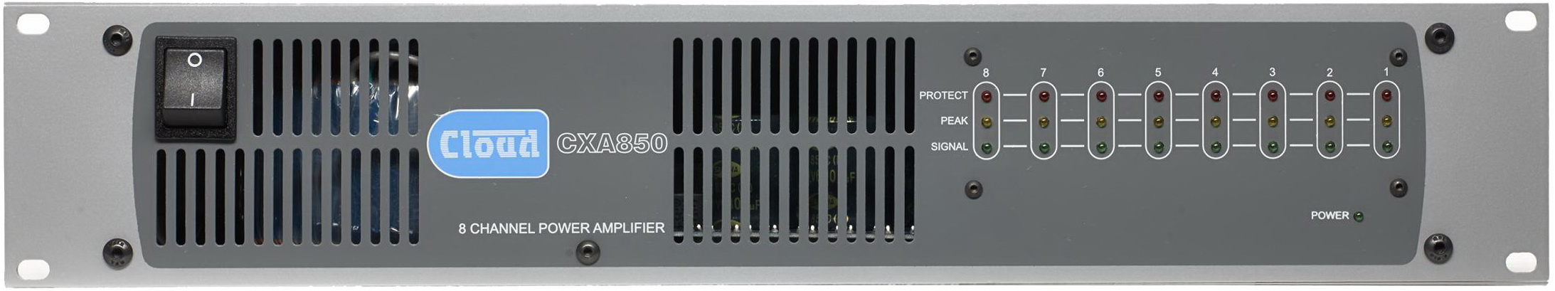 8Ch x 50W/4 Ohm Amplifier - CLOUD (ENGLAND) _ CXA850